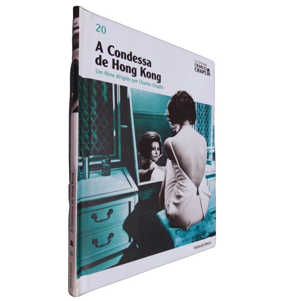 Livro/DVD Coleção Folha Charles Chaplin Vol. 20 A Condessa de Hong Kong