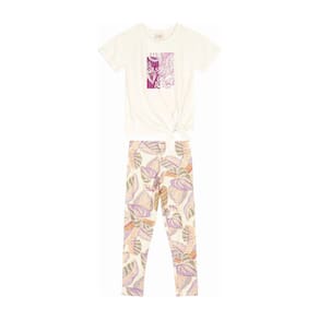 Conjunto Infantil Feminino Manga Curta Estampado Carinhoso Ref:1000108954 10/16