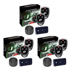 Kit 3 Alarmes Moto Pósitron G8 Pro 350 Duoblock Universal Sensor Presença