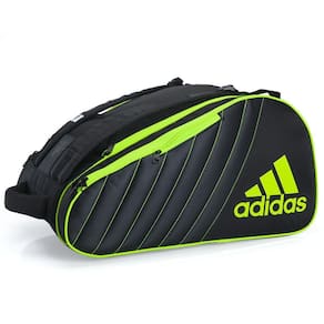 Raqueteira Adidas Tour Para Padel e Beach Preta e Limão