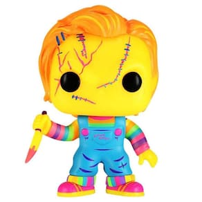 Noiva de Chucky Black Light Pop! Figura de Vinil - Entertainment Earth Exclusive