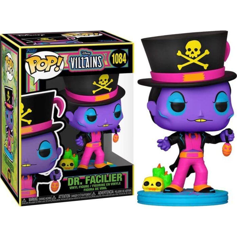 Funko Disney Villains Pop Dr. Facilier (Blacklight) Vinil