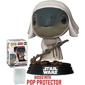 Funko Pop! Star Wars: Os Últimos Jedi - Figura de Vinil zelador (empacotado com caixa pop protector case)
