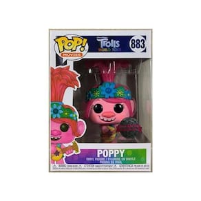 Funko - Figurine Trolls World Tour - Papoula com Guitarra Exclu