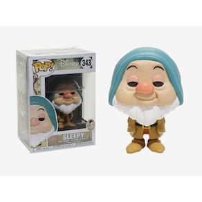 Funko Pop Disney: Branca de Neve - Figura colecionável de vinil sleepy