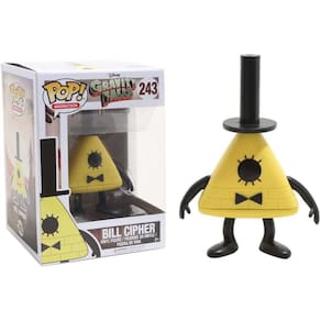 Figura de Ação Bill Cipher Gravity Falls - Funko POP (Variação de Cor e Estilo)