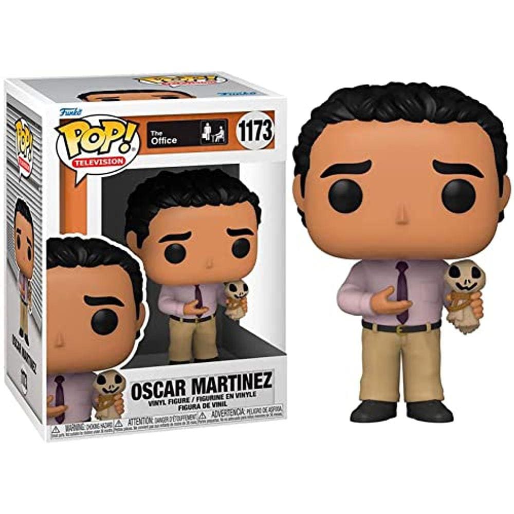 Funko POP TV: O Escritório - Oscar com Espantalho, Multicolorido, 3,75 polegadas (57397)