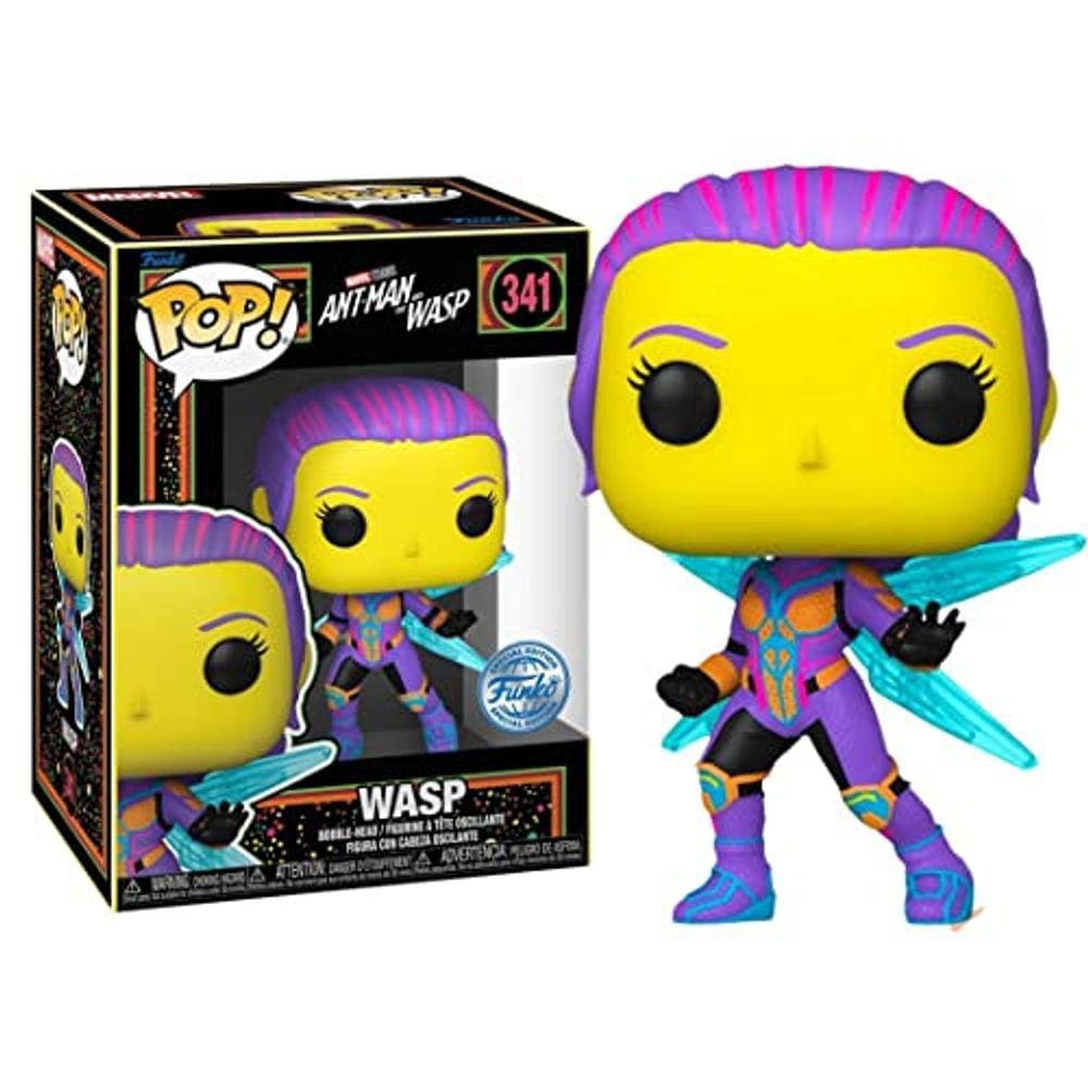 Pop! Marvel: Homem-Formiga - Vespa (BLKLT)(Exc)