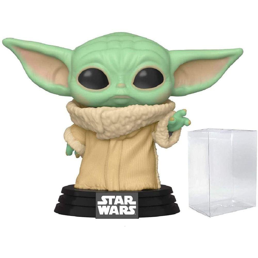 Mattel Plush Baby Yoda Star Wars The Child, Verde, 11 polegadas