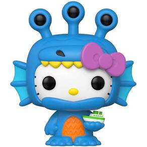 Funko POP! Sanrio: Hello Kitty Kaiju - Sea Kaiju, Multicolour, 3.75 polegadas
