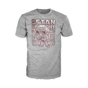 Funko Pop! Camiseta encaixotada: Marvel - Stan Lee - M
