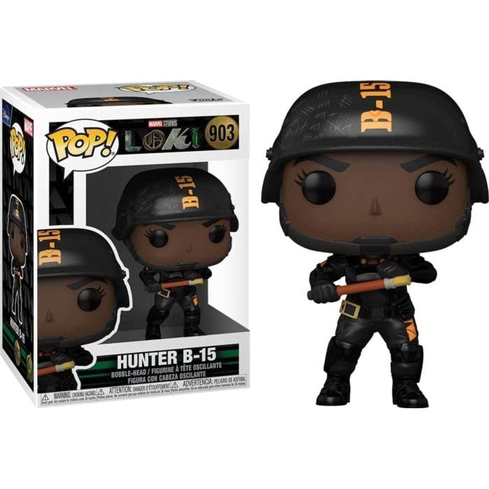 Funko POP Marvel: Loki - Hunter B-15, Amazon Exclusive, Mul