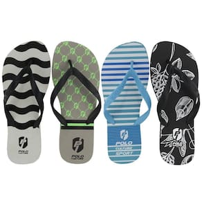 Chinelo Masculino Borracha Polo Culture Antiderrapante Kit 4