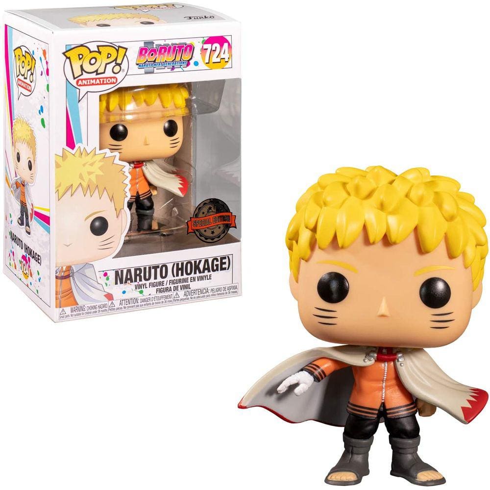 Figura Pop do Boruto Naruto (Hokage) Exclusiva do AAA Anime com Detalhes Incríveis