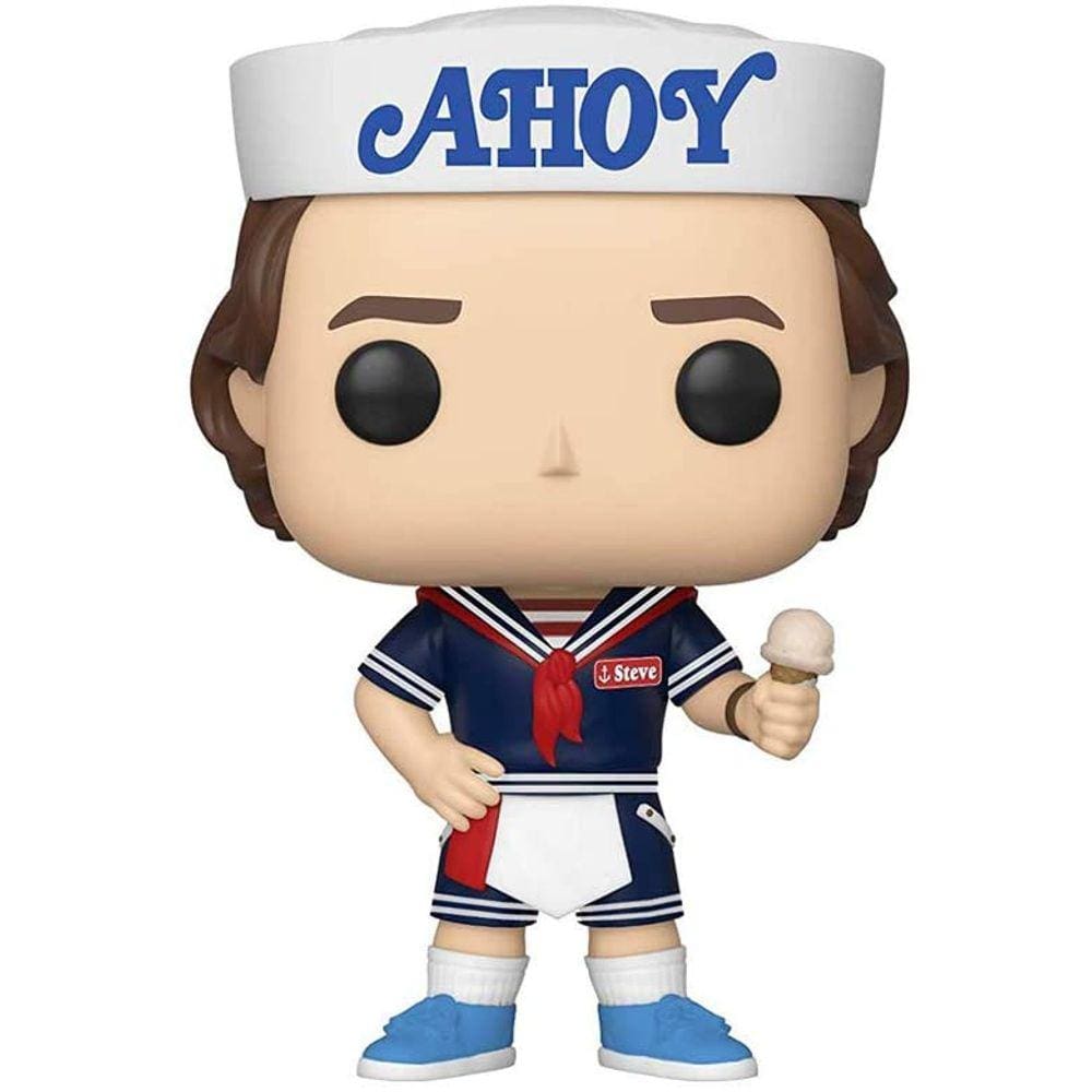 Funko Stranger Things Steve c/ Sorvete & Chapéu