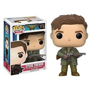 Boneco de ação de Steve Trevor, filme da Mulher Maravilha da DC da Funko