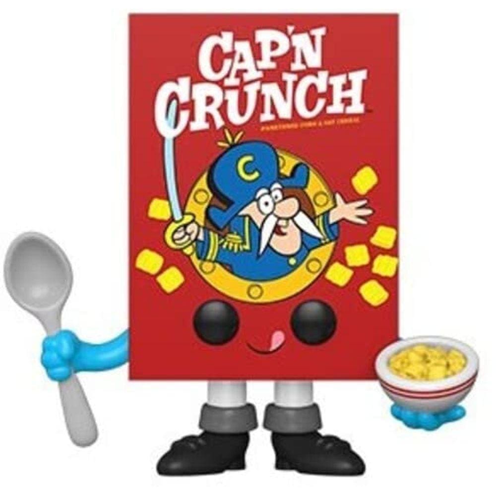 Vinil POP: Caixa de cereais Quaker- Cap`n Crunch