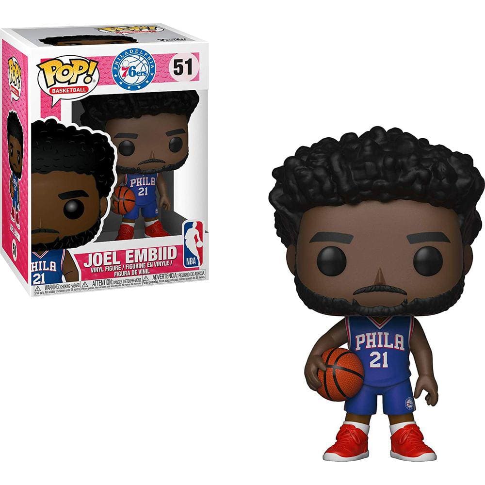 Funko POP! NBA: 76ers - Joel Embiid,Multi