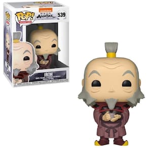 Iroh de Avatar com Brinquedo de Chá Multicolorido da Funko Pop