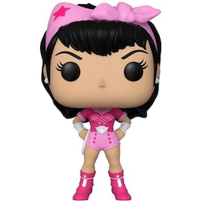 Funko Pop! Heróis: Conscientização do Câncer de Mama - Mulher Maravilha Bombástica