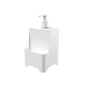 Dispenser De Pia Para Detergente E Esponja - Stolf Branco