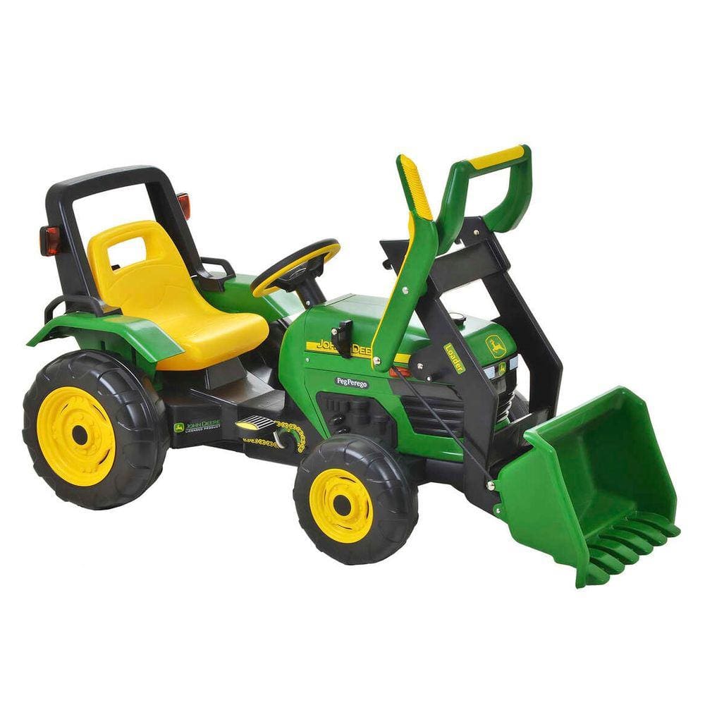 Trator Elétrico Infantil com Caçamba - John Deere - 12v - Peg-Pérego