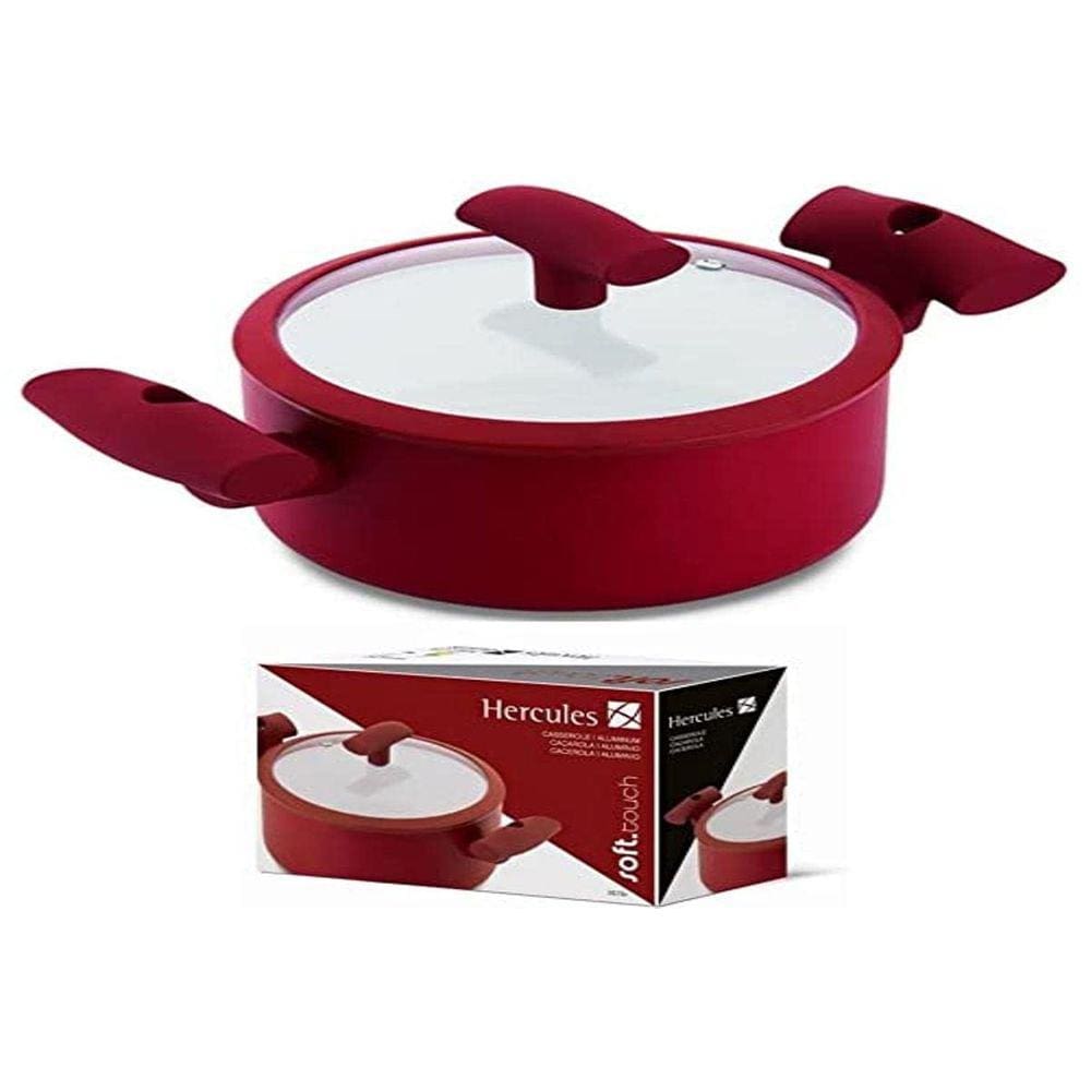 Panela Caçarola Vermelha 3l  Hercules