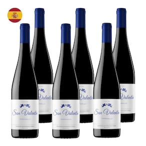 Kit 6 Vinhos Torres San Valentin Tempranillo Tinto Espanha 750ml