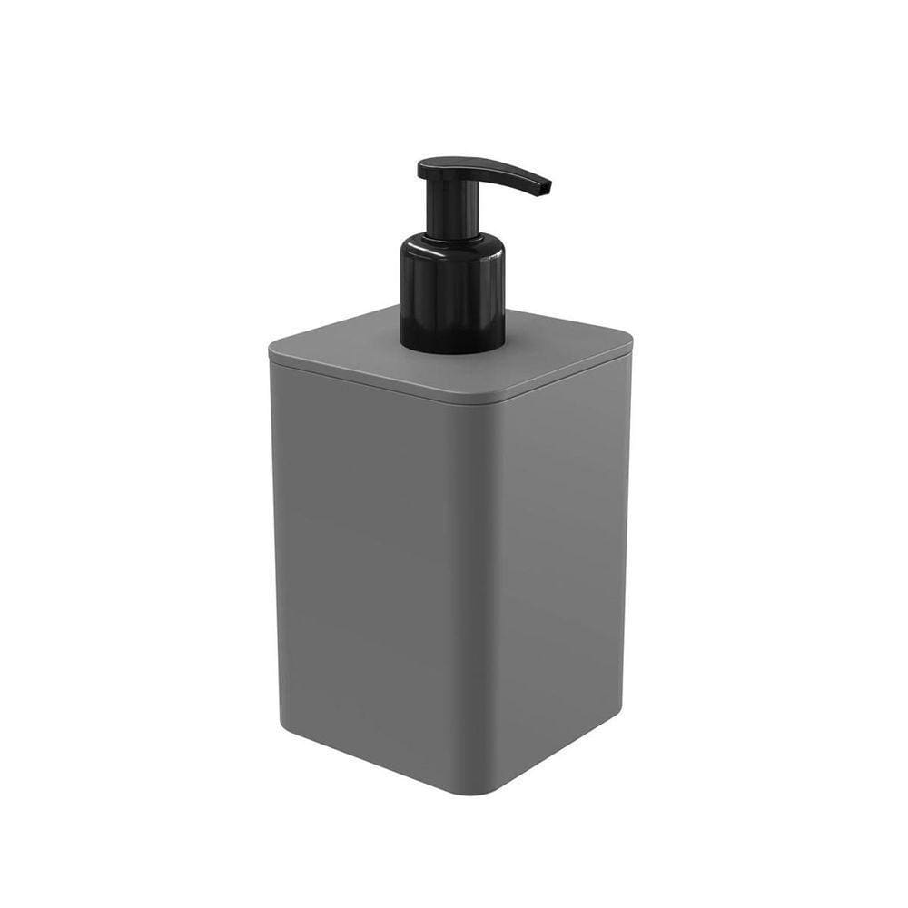 Dispenser Para Detergente E Sabonete Líquido 350ml - Stolf Cinza