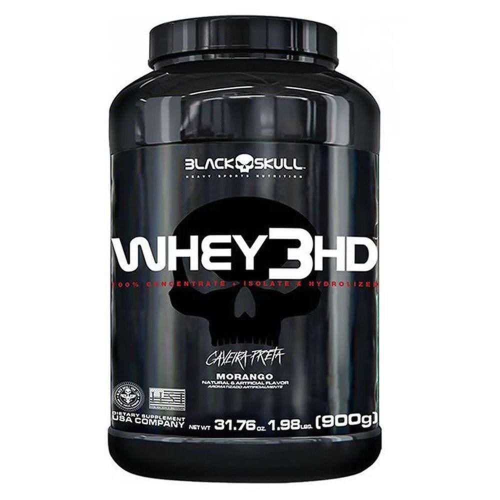 Whey 3Hd Morango 900 G
