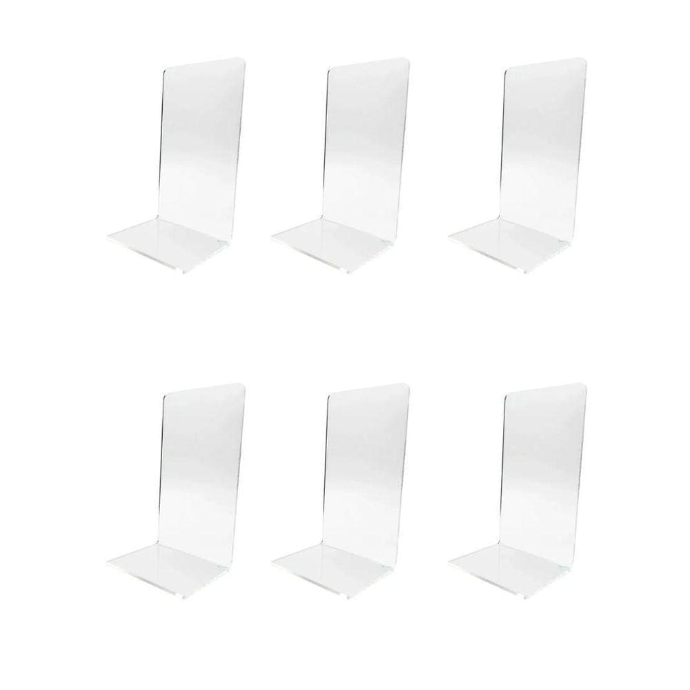 Bibliocanto Organizador Separador De Livros Kit 6 - Cru