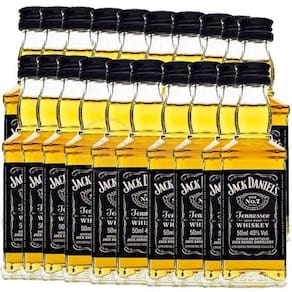 Kit 20 Miniatura Whisky Uísque Jack Daniels Nº7 50Ml