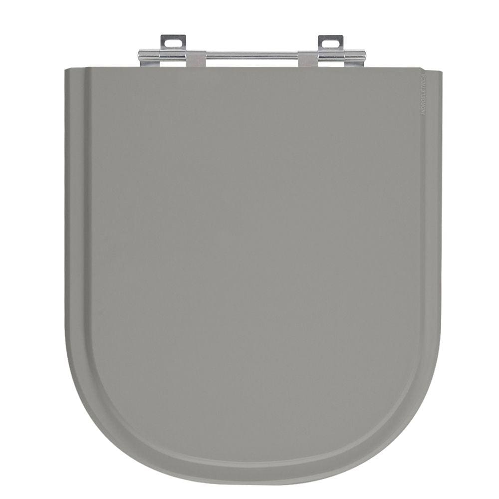 Tampa de Vaso Life Cinza Escuro Tampa para Vaso Celite de Madeira Laqueada