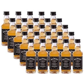 Miniatura Mini Whisky Jack Daniels 50Ml 20 Unidades
