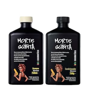 Kit Shampoo E Condicionador Hidratante Lola Cosmetics Morte Súbita 250Ml