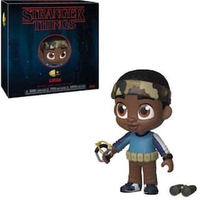 Funko 5 Estrelas TV: Stranger Things - Lucas com acessórios Vinil Figure