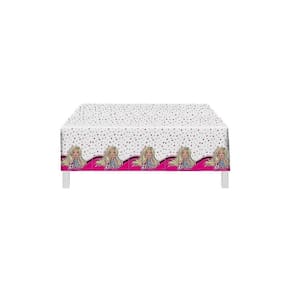 Toalha Barbie De Mesa Decoração Festa Infantil Brincadeiras