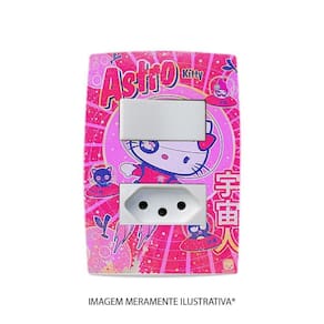 Adesivo De Interruptor Hello Kitty Mod 01