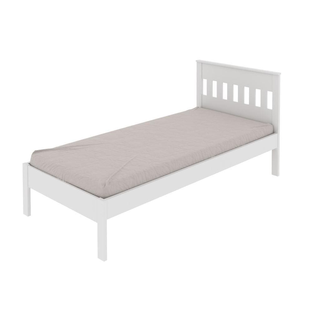 Cama de Solteiro CM8006 Tecnomobili Branca