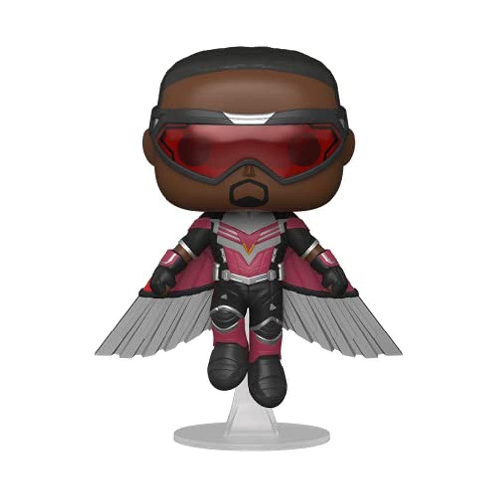 Funko Pop! Marvel: O Falcão e o Soldado Invernal - Boneco colecionável de vinil Falcon (Flying) multicolorido, 3,75 polegadas