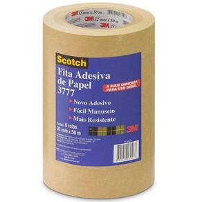 Kit 6 Fita para Empacotamento SCOTCH 3777 32MM X 50M