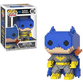 Funko 8-Bit Pop!: DC - Clássico Batgirl (Azul) Figura Colecionável, Multi,3,75 polegadas