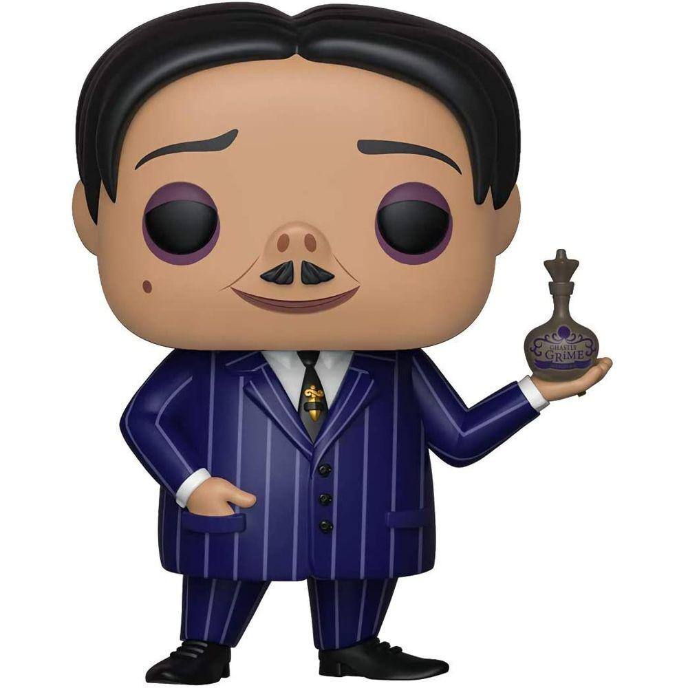 Gomez Addams: Funko Pop Filmes Vinil Figure & 1 Pacote protetor gráfico compatível (802 - 42611 - B)