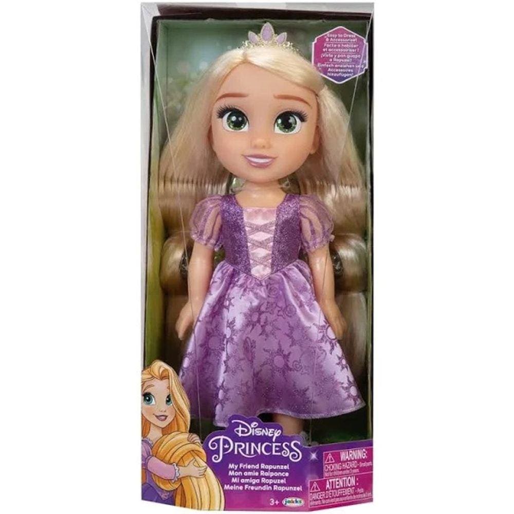 Boneca Rapunzel Busto Styling Head Princesas Disney Baby Brink - 2042