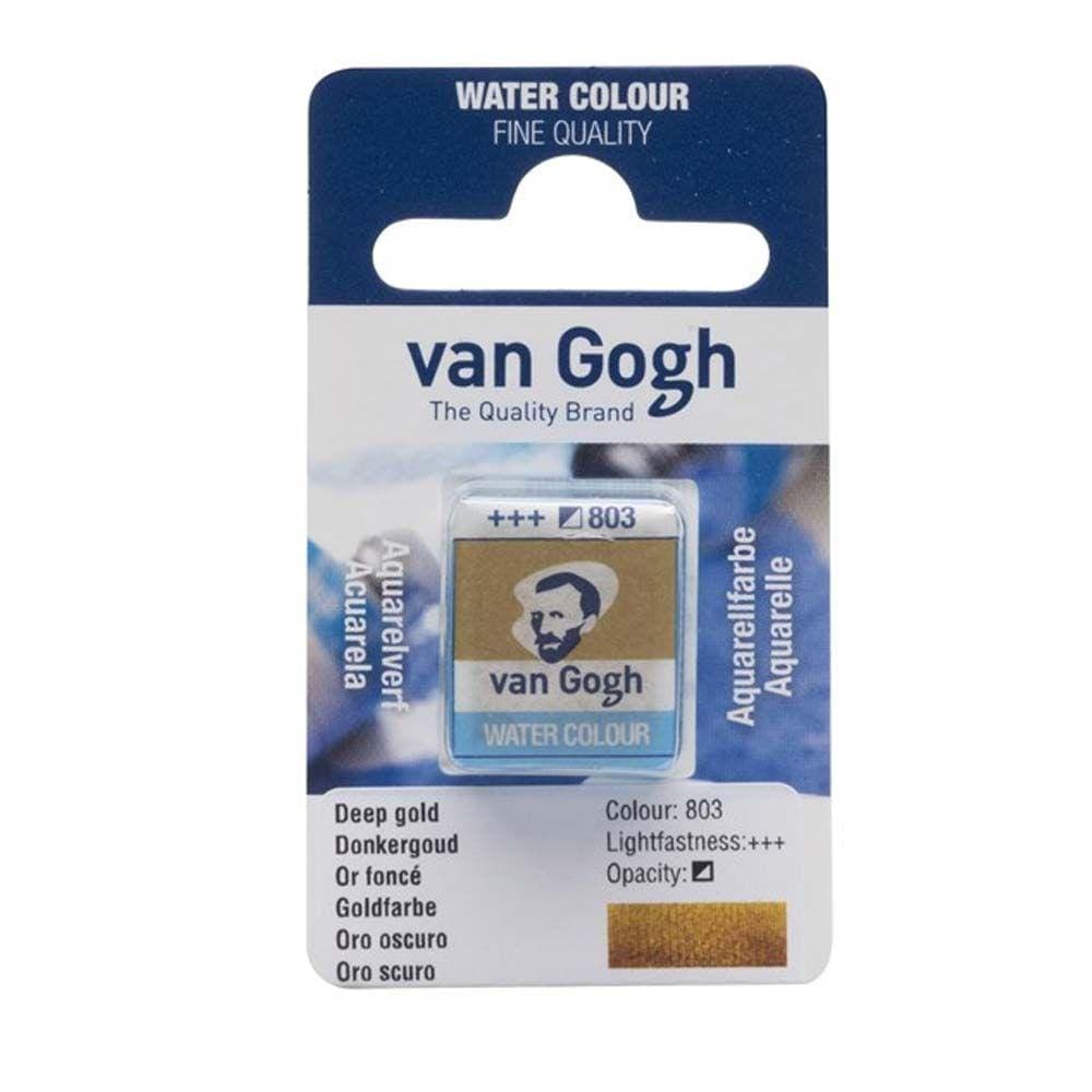 Aquarela Pastilha Talens Van Gogh 803 Deep Gold