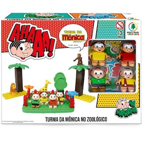 Turma da Monica NO Zoologico com Blocos Monte Libano