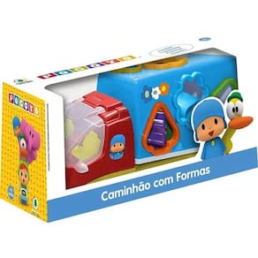 Caminhao e Boneco Pocoyo com Formas Monte Libano