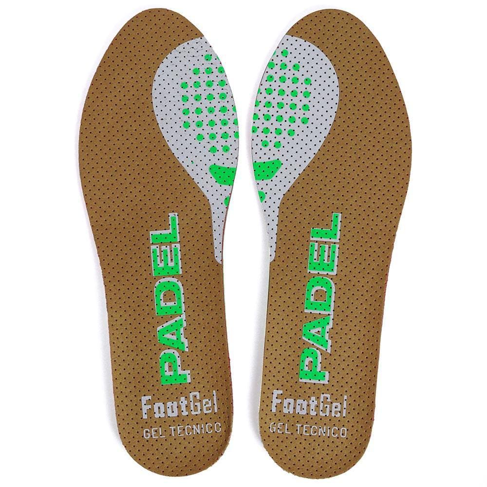 Palmilha de Gel Footgel Padel 37 ao 40 Marrom