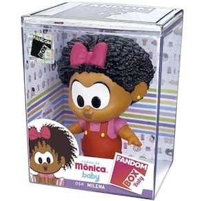 Fandom BOX Boneco Milena Turma da Monica Colecionavel Lider