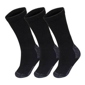 Meia Babolat Tennis BB052 - 39 ao 42 - Pack com 3 Pares - Preta